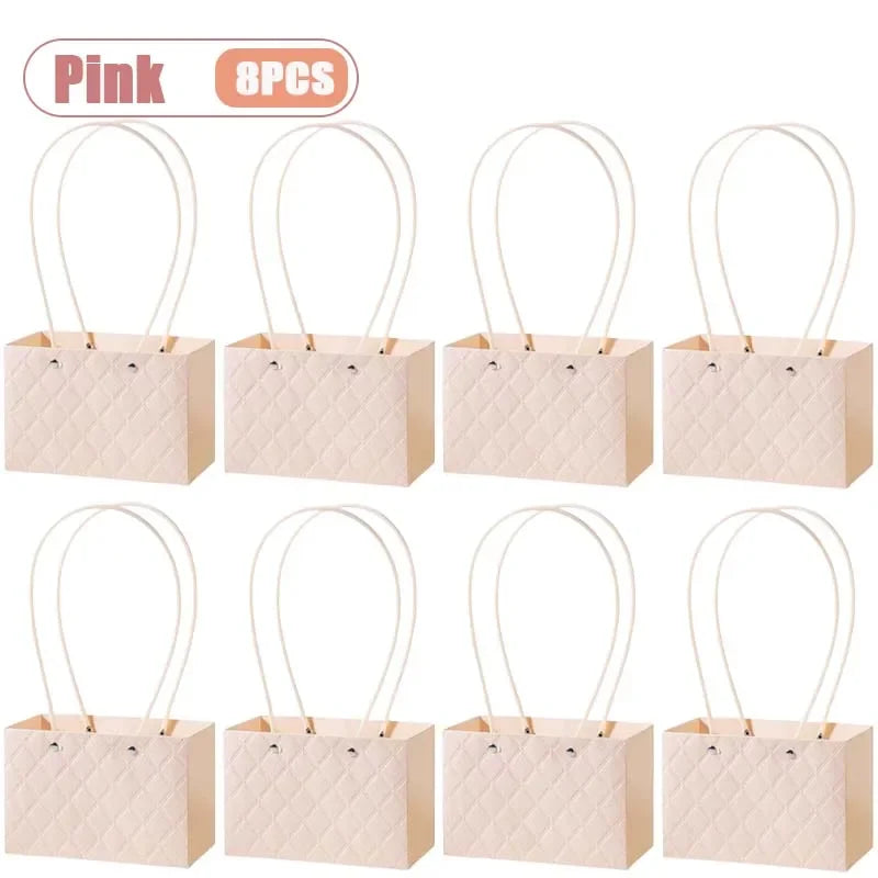 Reusable Waterproof Floral Gift Tote Bags | Wedding & Party
