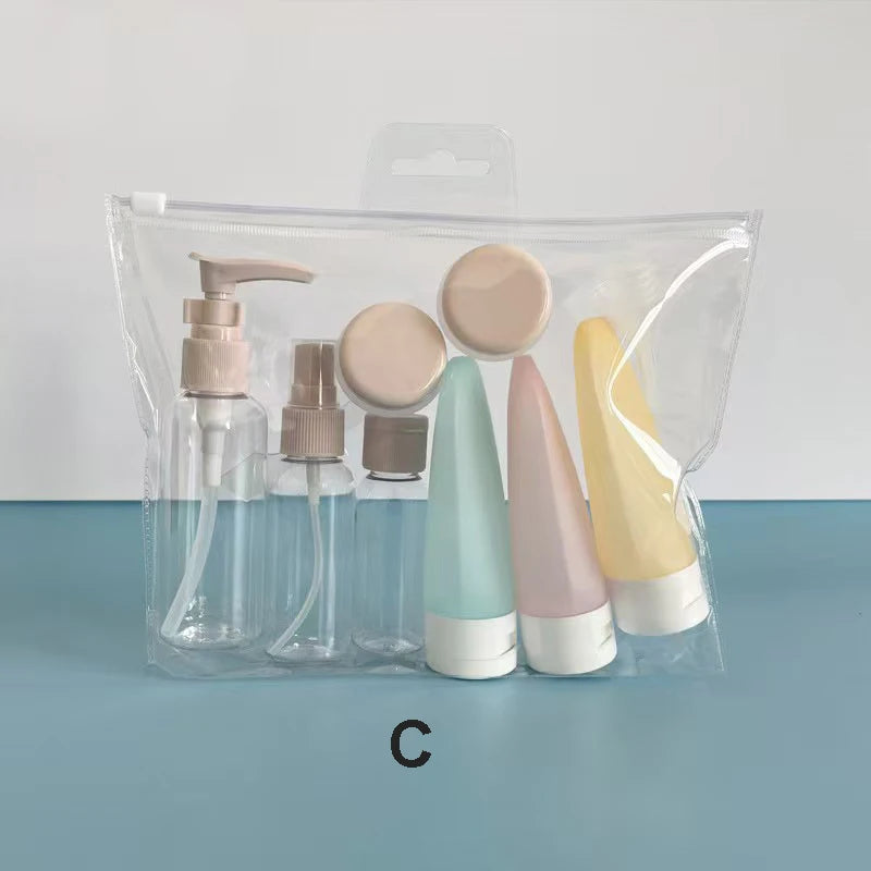 11-Piece Refillable Travel Bottles Set – TSA-Approved Mini Containers