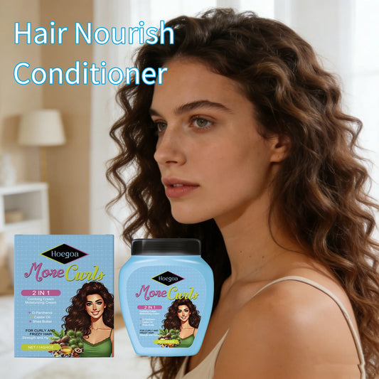HOEGOA Leave-In Keratin Hair Conditioner – Frizz & Moisture 114g Leave-In Conditioner Oasis Select
