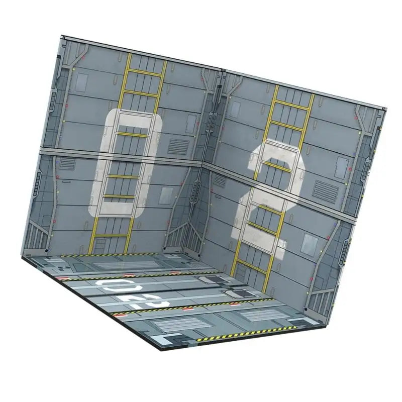 Japanese Style Collapsible Display Board for Action Figures