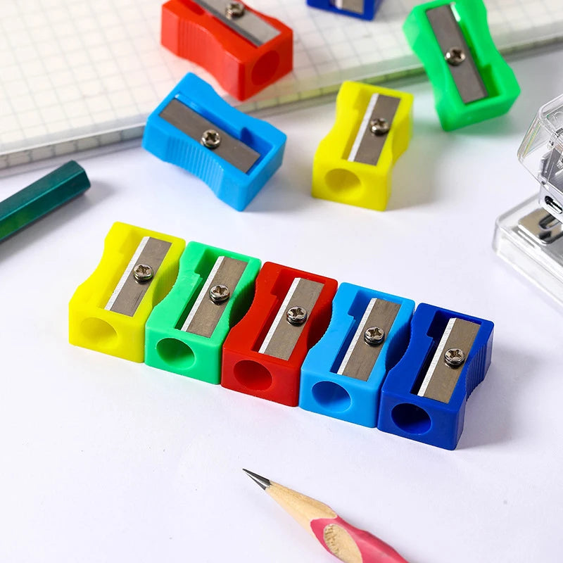 20-Pack Mini Pencil Sharpeners for Kids – Assorted Colors