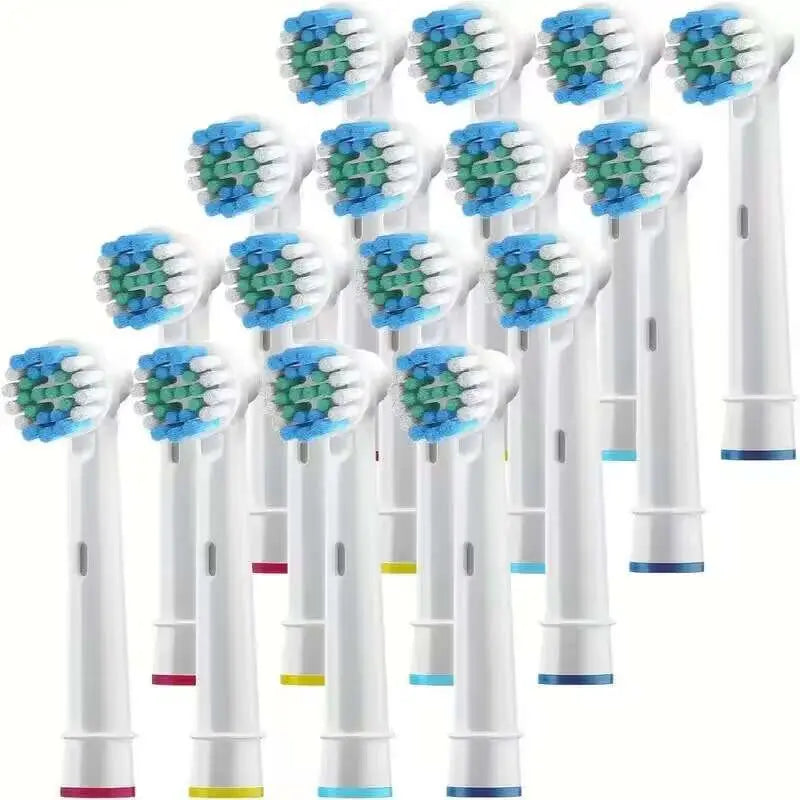 Oral-B Compatible Replacement Brush Heads 16-Pack | 1000–5000
