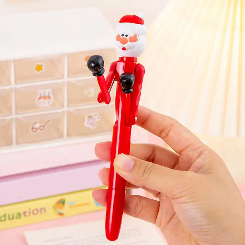 Signature Interactive Boxing Pen Boring 1.0mm Fun Mechanism Fist Pen Writing Press Ballpoint Pen Boxing Fighting Pen Award Gifts Peaceful Pleasures Health and Wellness 4