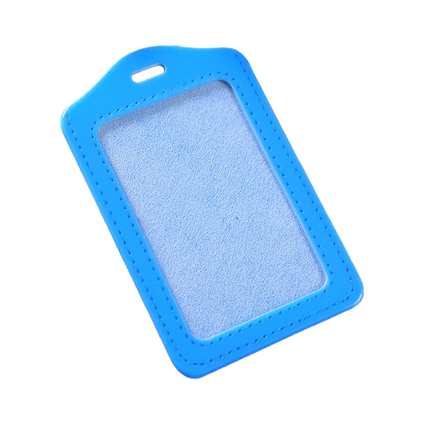 Business Card Protector Cover Waterproof and Wear-Resistant Card Case for Bus Pass Card Bank Credit Card Peaceful Pleasures Health and Wellness Vertical style-sky b