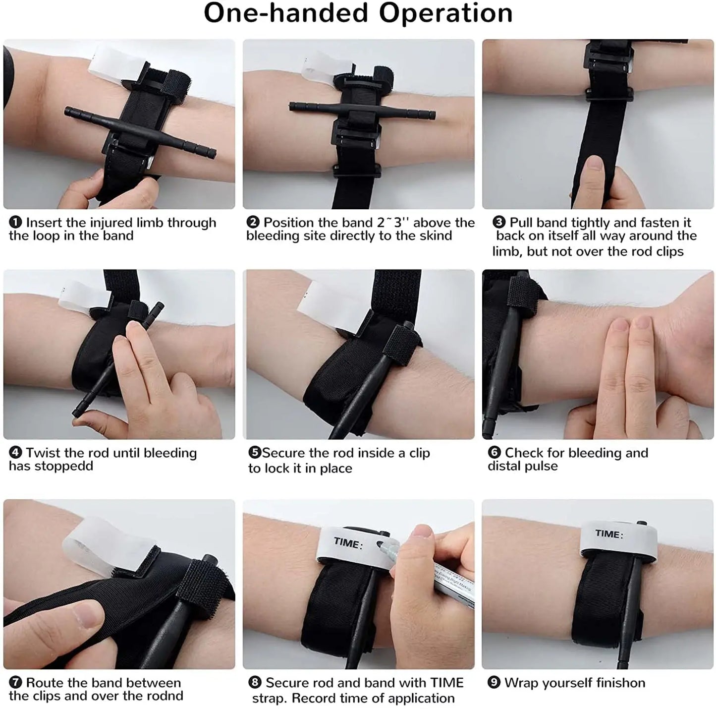 Tactical First Aid Kit Molle Pouch Belt Fast Tourniquet scissors Medical CAT Outdoor Elastic Tourniquet Holder Pen Survival Bag Peaceful Pleasures Health and Wellness