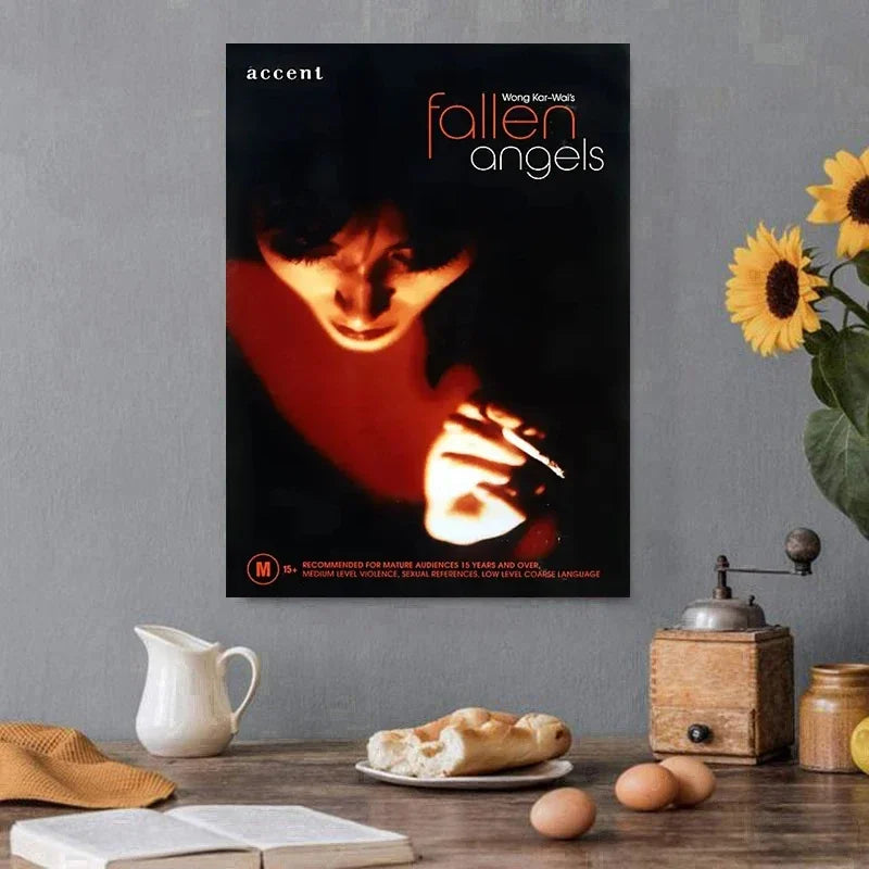 Fallen Angels Canvas Poster – Wong Kar-Wai Retro Movie Wall Art Movie Canvas Poster Peaceful Pleasures Health and Wellness