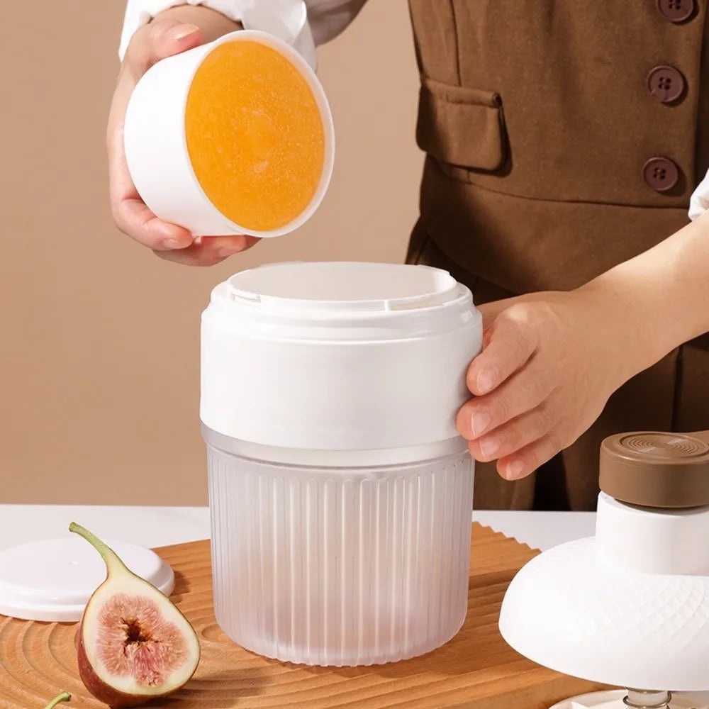 Manual Hand Crank Ice Crusher | Portable Shaved Ice Maker