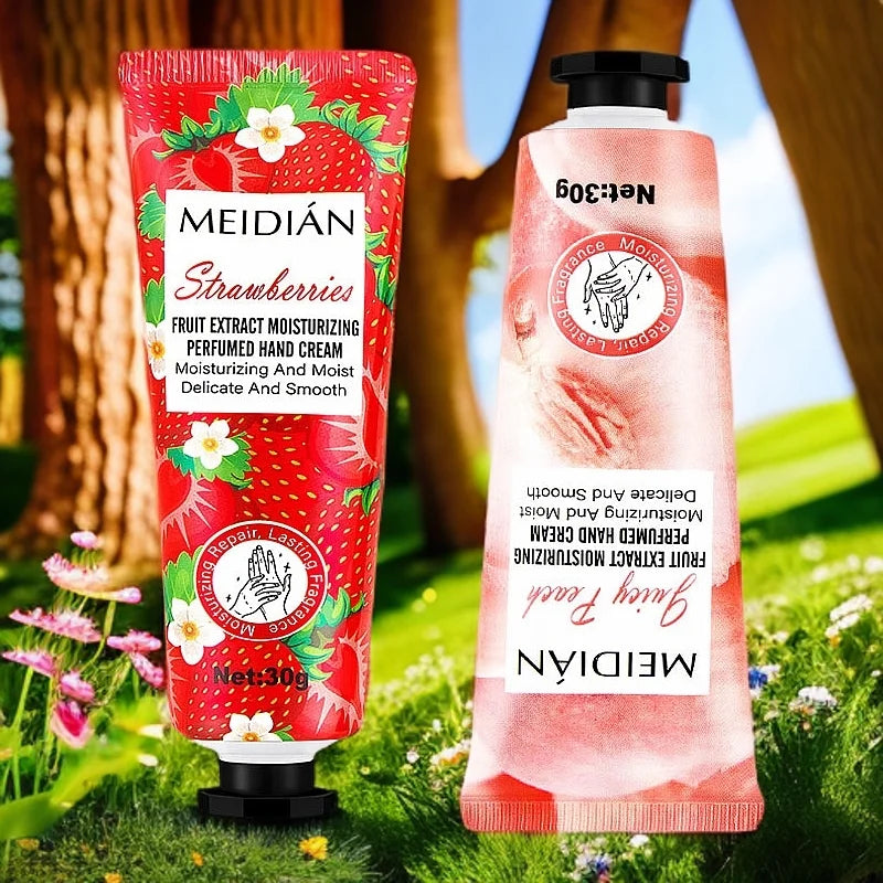 5-Piece Fruit Scented Hand Cream Set – Moisturizing Hand Care