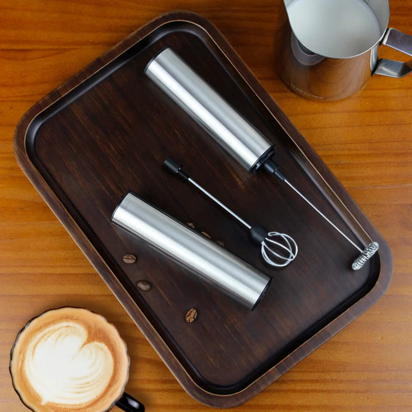 Handheld Electric Milk Frother USB Rechargeable Drink Mixer