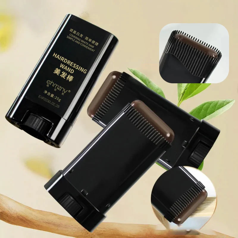 Temporary Hair Color Touch-Up Stick with Comb | 3 Shades