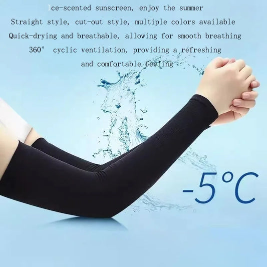 Outdoor Sports Arm Sleeve for Sun Protection and Cooling Suitable for Both Men and Women and Can Shield The Arms From The Sun Peaceful Pleasures Health and Wellness