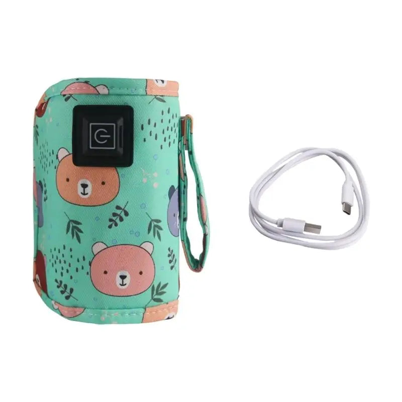 USB Portable Baby Bottle Warmer Bag – 3 Heat Settings