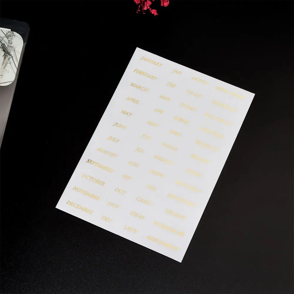 Loose Leaf Binding Supplies for A5/A6 Notebook Diary Book Sticker Binder Index Dividers Binder Index Separator Page Dividers Peaceful Pleasures Health and Wellness 3 1pc sticker