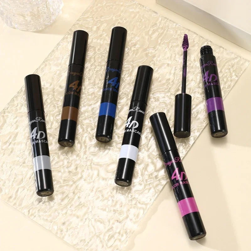 4D Colored Mascara – Waterproof, Volumizing & Lengthening