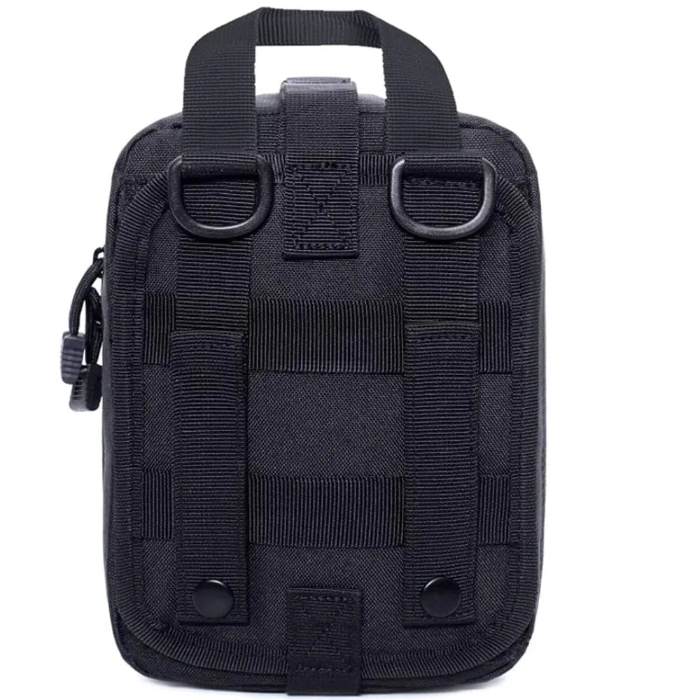 1000D Portable Tactical First Aid Kit Medical Bag Empty First Aid Pouch Bag for Camping Hiking Travel Survival Tools EDC Pouch Peaceful Pleasures Health and Wellness