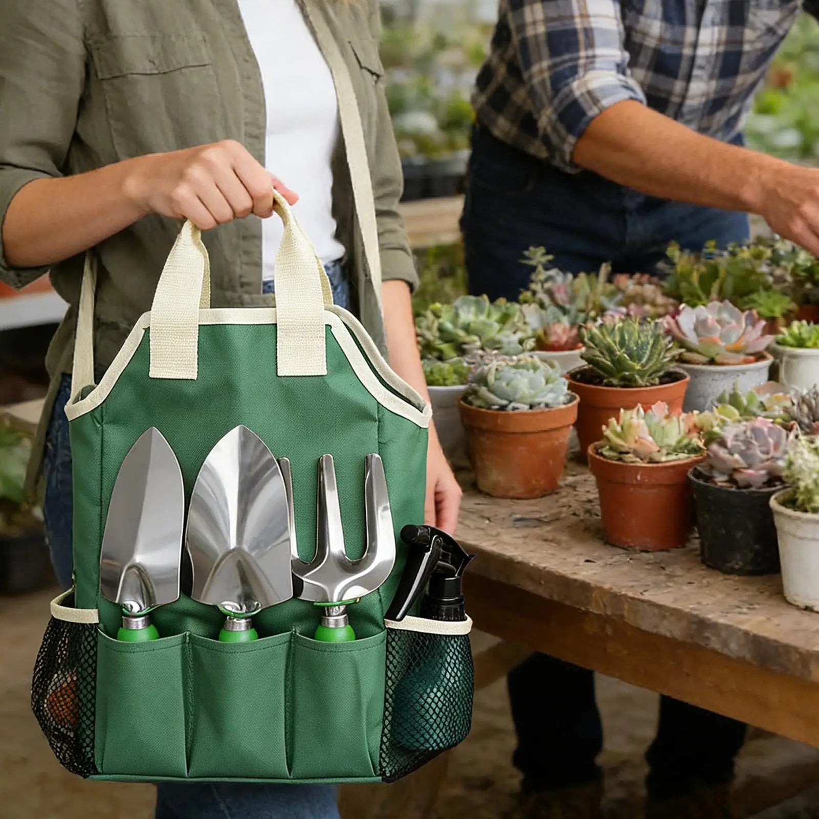 Gardening Tool Set Shears Shovel Rake 11 Piece Gardening Tools for Women Mom Beginners Plant Tree Yard Men Flower Gardener Lawn Peaceful Pleasures Health and Wellness CN
