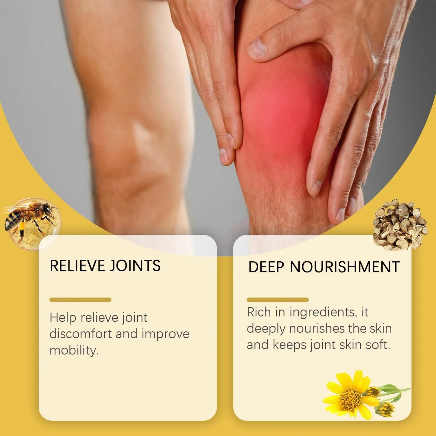 Bee Venom Bone & Joint Care Cream | Moisturizing Body Cream 30g