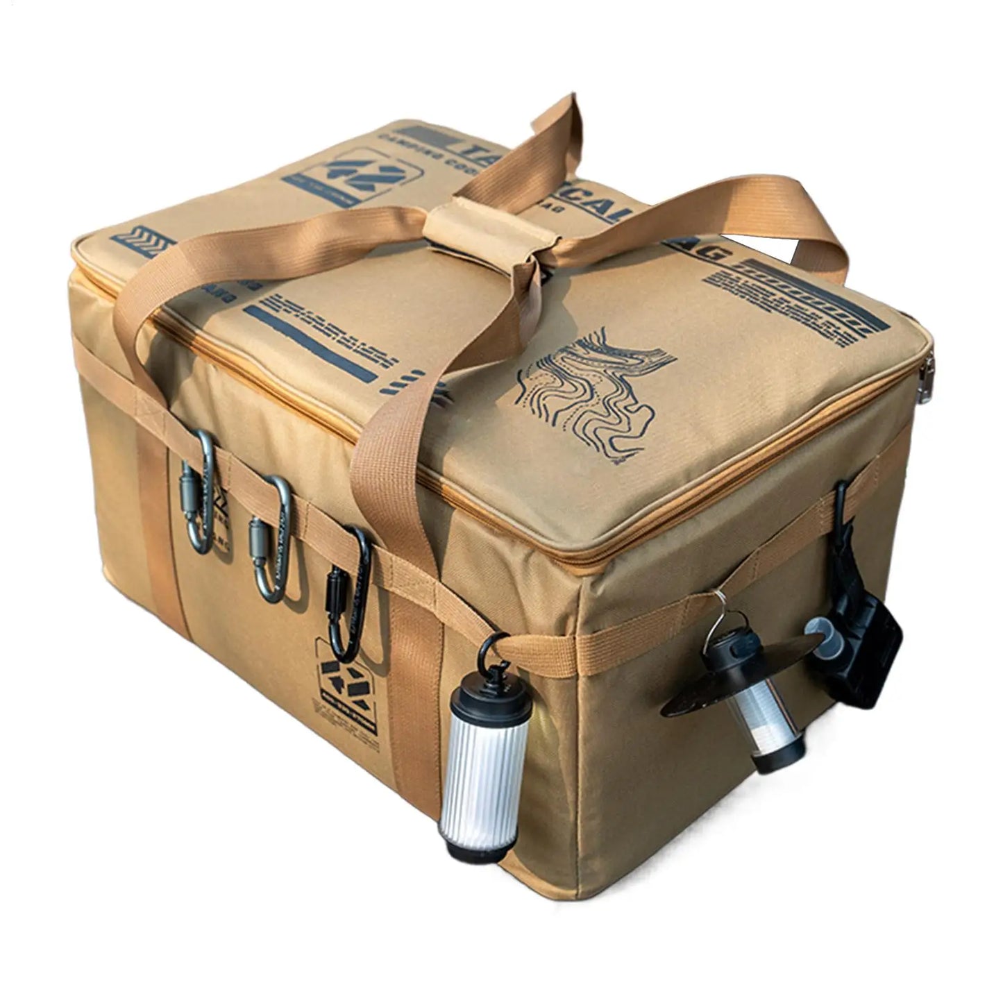 30L Foldable Camping Storage Bag | Waterproof Gear Organizer
