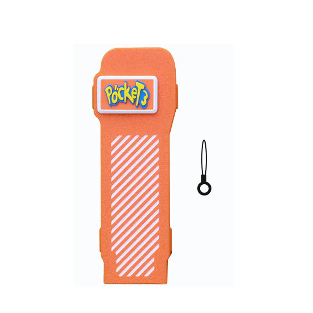 Protective Case For DJI Osmo Pocket 3 Anti-Scratch Shock Absorption Cover Gimbal Camera Protective Shell For Pocket 3 Accessory Peaceful Pleasures Health and Wellness Orange