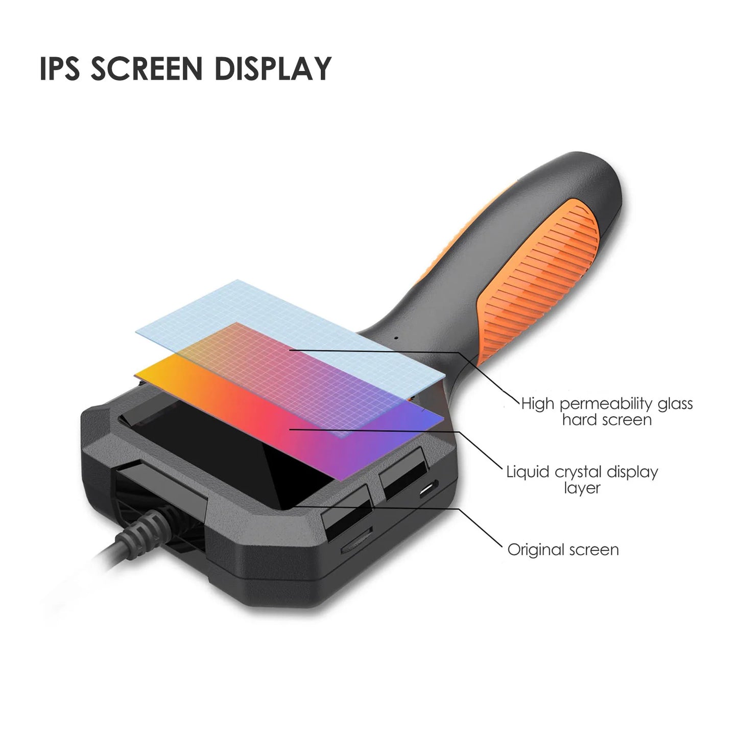 1080P Digital Borescope IP68 Water Resistant Scope Camera Industrial