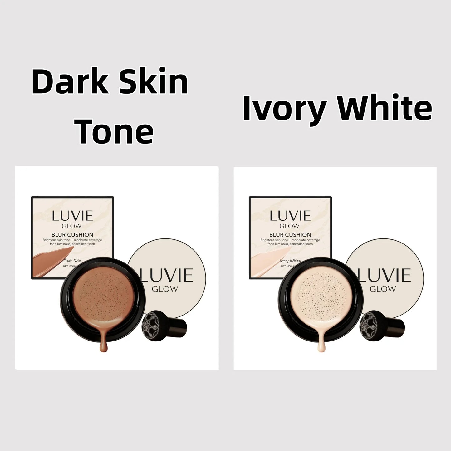 Moisturizing Air Cushion Foundation – Waterproof & Brightening