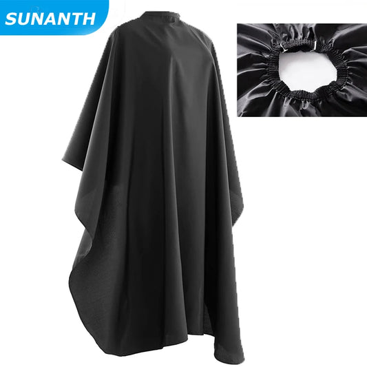 Retro Anti-static Haircut Cloth Adjustable Waterproof Hairdresser Coats Barber Comfortable Breathable Hairdressing Supplies Peaceful Pleasures Health and Wellness