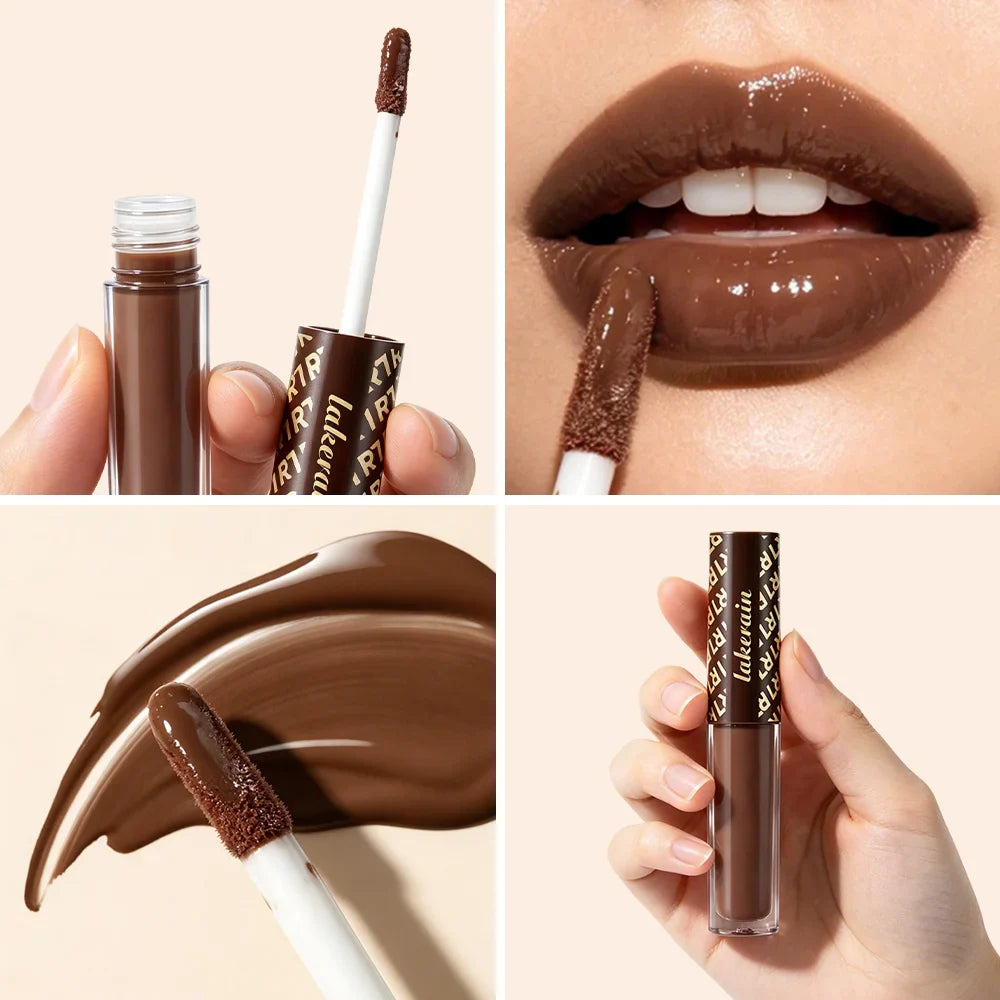 Lakerain Chocolate Chilli Lip Gloss – Plumping & Moisturizing