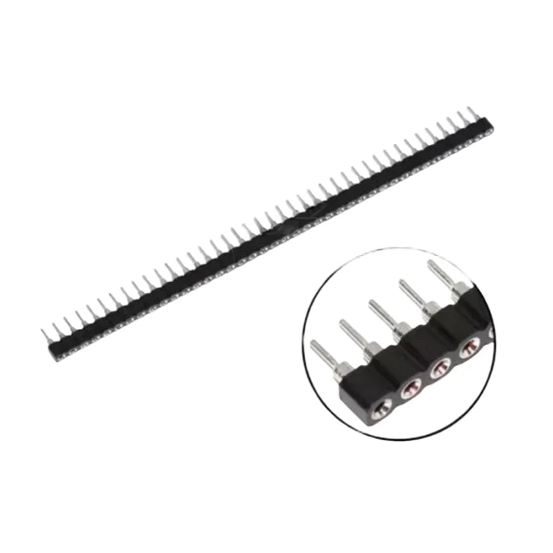 10Pcs/Lot Single Row 40Pin 2.54mm Round Female Pin Header Peaceful Pleasures Health and Wellness