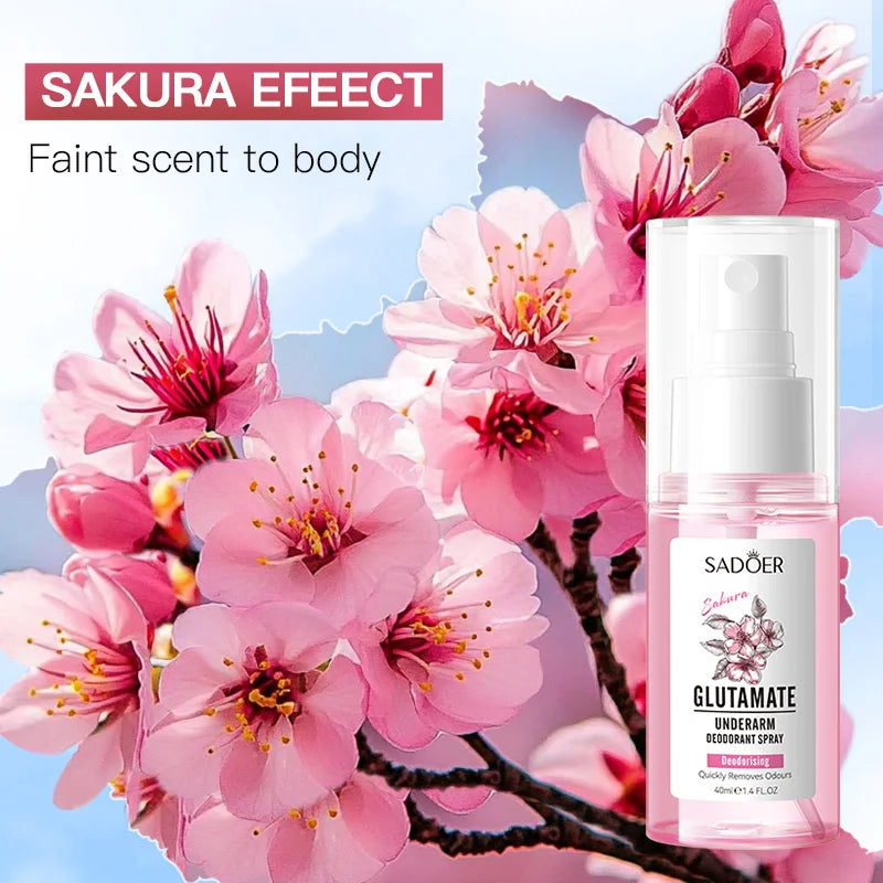 SADOER Cherry Blossom Alcohol-Free Fragrance Spray Women 40ml
