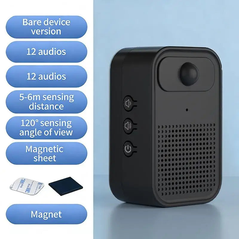 Infrared Motion Sensor Doorbell – Voice Prompter Welcome Alert