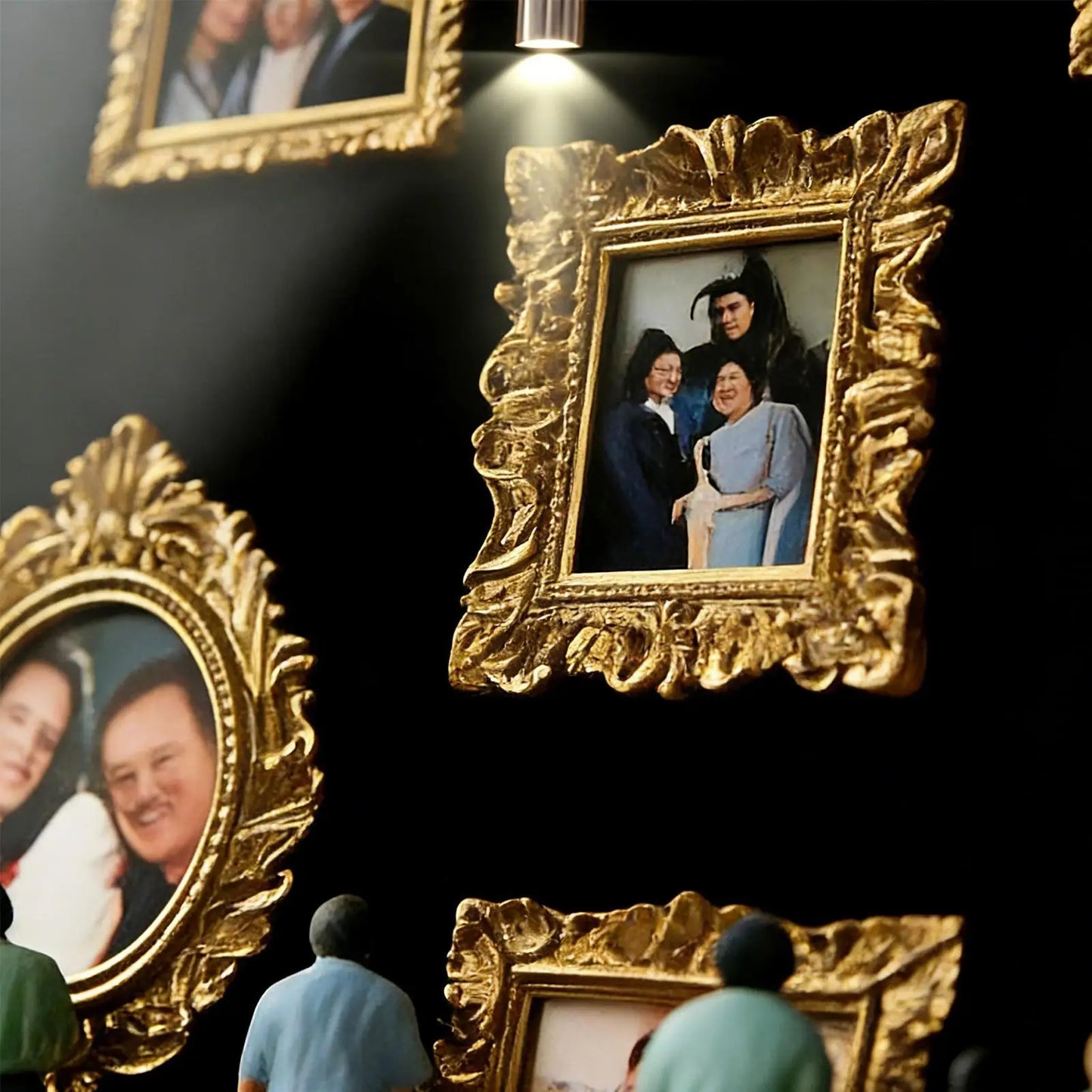 DIY Miniature Museum Display Box Small Memory Decoration Mini Museum Silhouette Frame for Wedding Birthday Holiday Apartment Peaceful Pleasures Health and Wellness