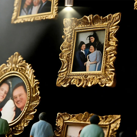 DIY Miniature Museum Display Box Small Memory Decoration Mini Museum Silhouette Frame for Wedding Birthday Holiday Apartment Peaceful Pleasures Health and Wellness