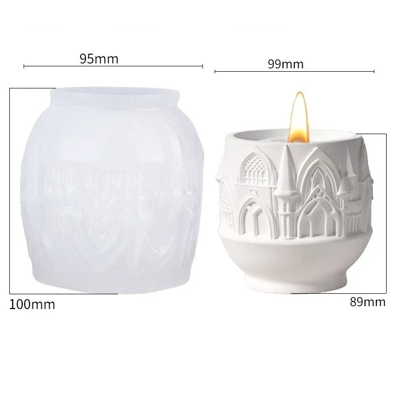 Renaissance Silicone Mold – Candle, Resin & Plaster DIY Craft
