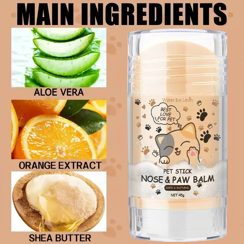 Dog & Cat Paw Balm – Nose & Paw Moisturizer Cream 45g