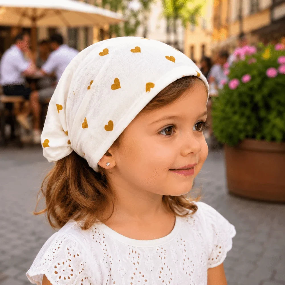 Soft Cotton Baby Turban Headband – Toddler Girls & Boys