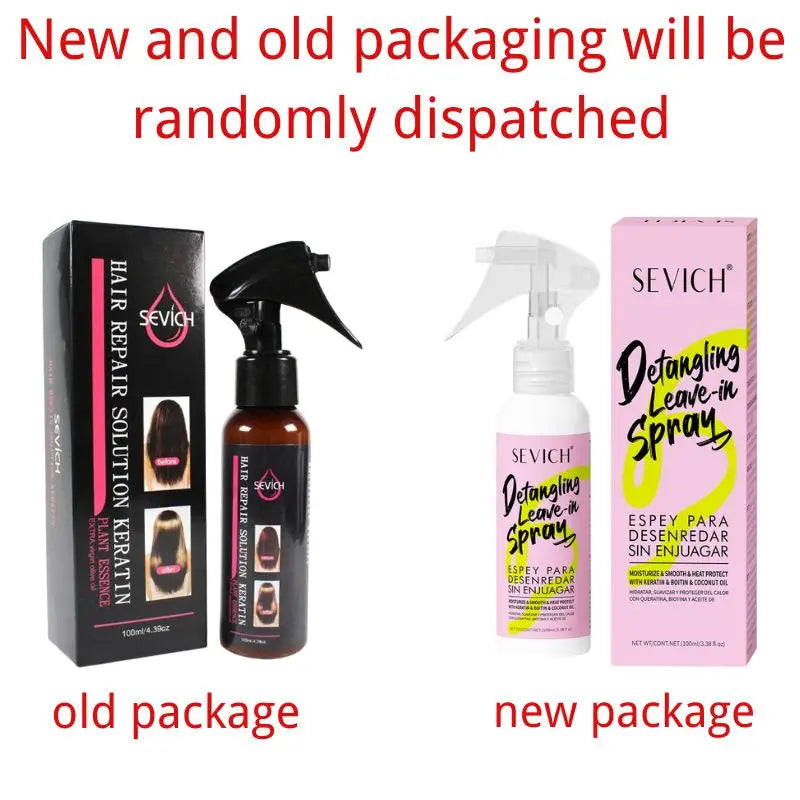 Keratin Hair Smoothing Spray Hair Conditioner Keratin Hair Treatment For Dyeing Damaged Anti-frizzle Soften Shiny Hair Care Oil Peaceful Pleasures Health and Wellness