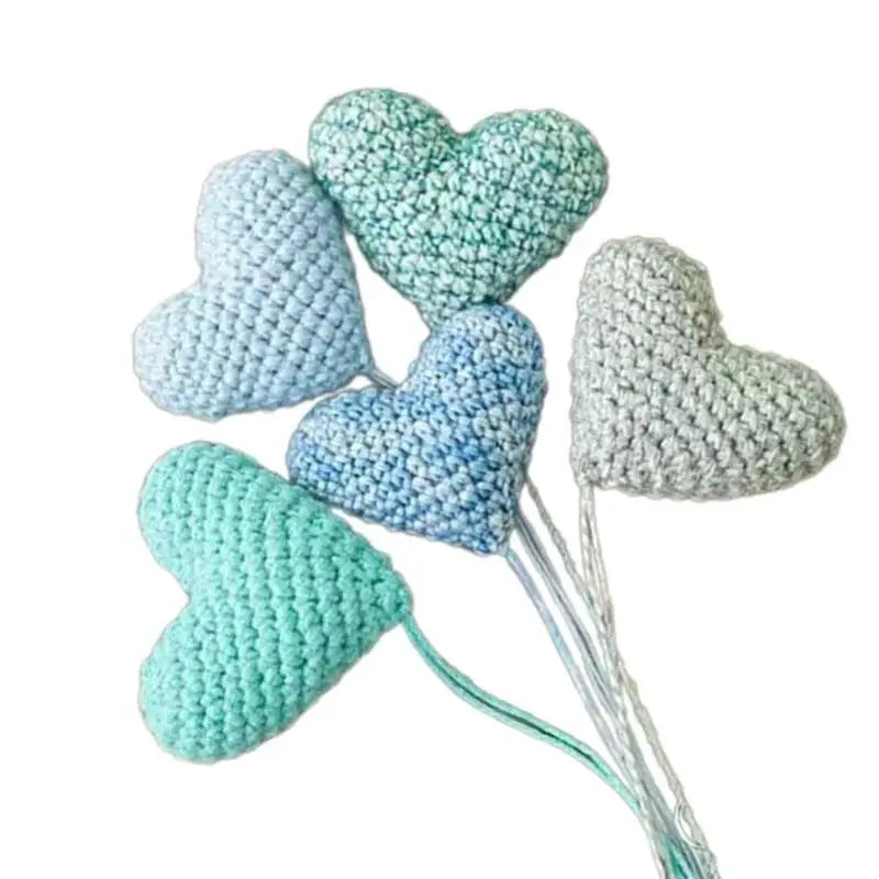 Knitted Heart Baby Photography Props – Newborn Photo Studio Set