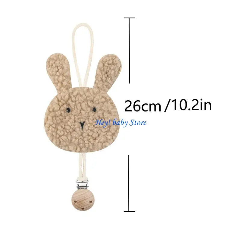 Cartoon Animal Pacifier Clip Chain for Infants – 6 Styles
