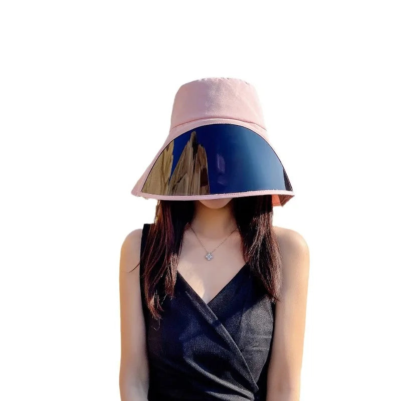 Full Face Coverage Bucket Hat – Women's Wide Brim Sun Hat