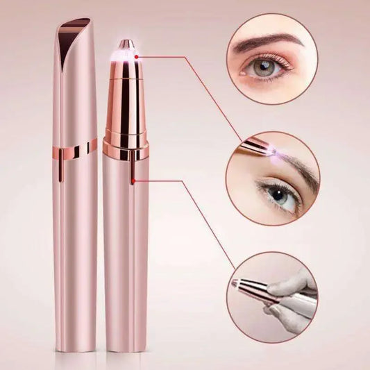 Smart Electric Eyebrow Trimmer Pen Implement Man Woman Clean Ladies' Shaver Automatic Razor Epilator Beauty Hair Removal Trimmer Peaceful Pleasures Health and Wellness