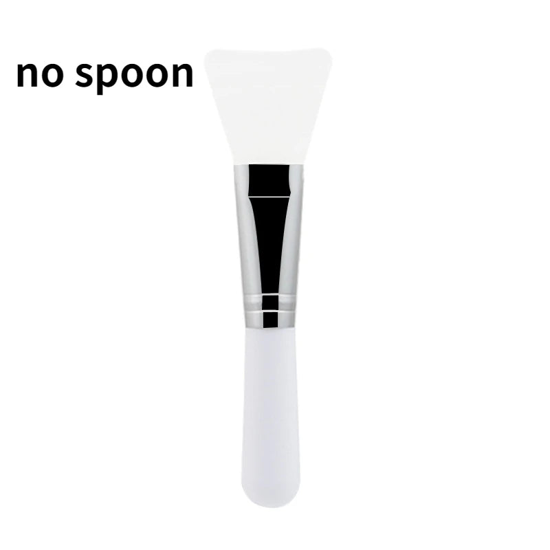 Double-Ended Silicone & Bristle Face Mask Brush | Beauty Tool
