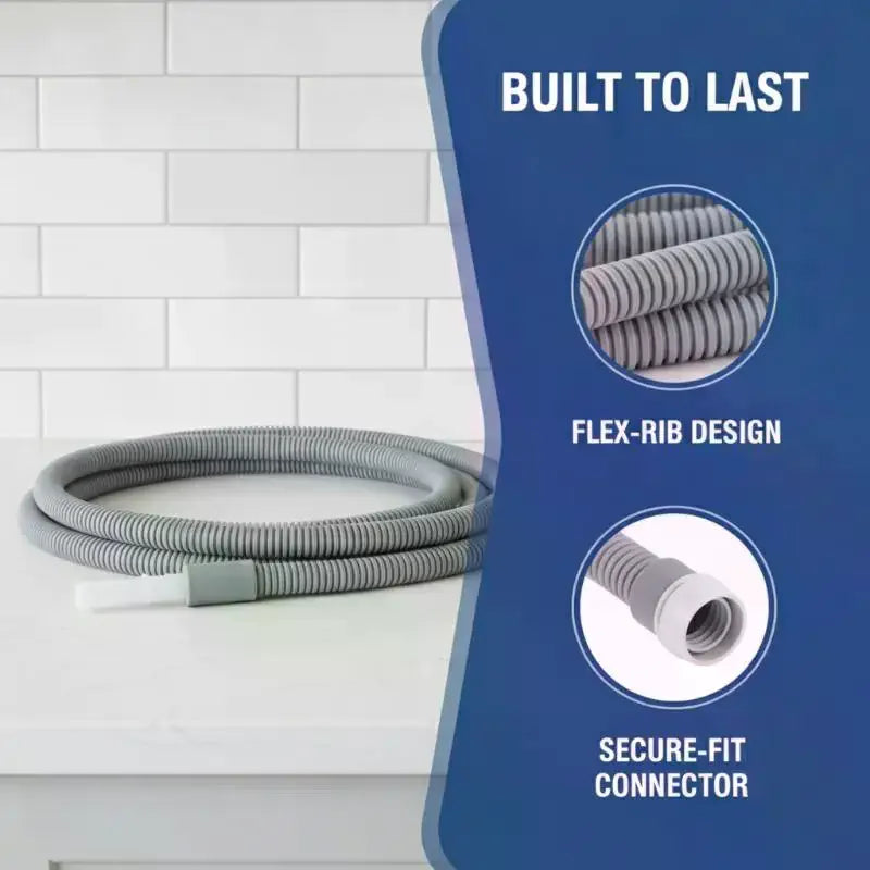 10mm Dryer Drain Extension Hose with Adapter | Multiple Sizes Drain Extension Hose Peaceful Pleasures Health and Wellness