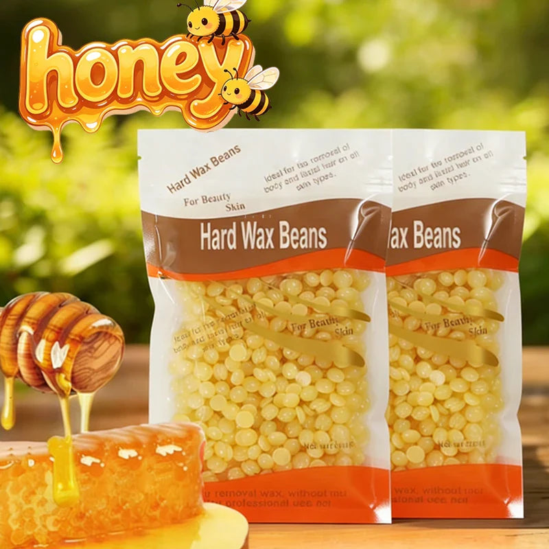 Hard Wax Beans 50/200/500g – Painless Body Hair Removal