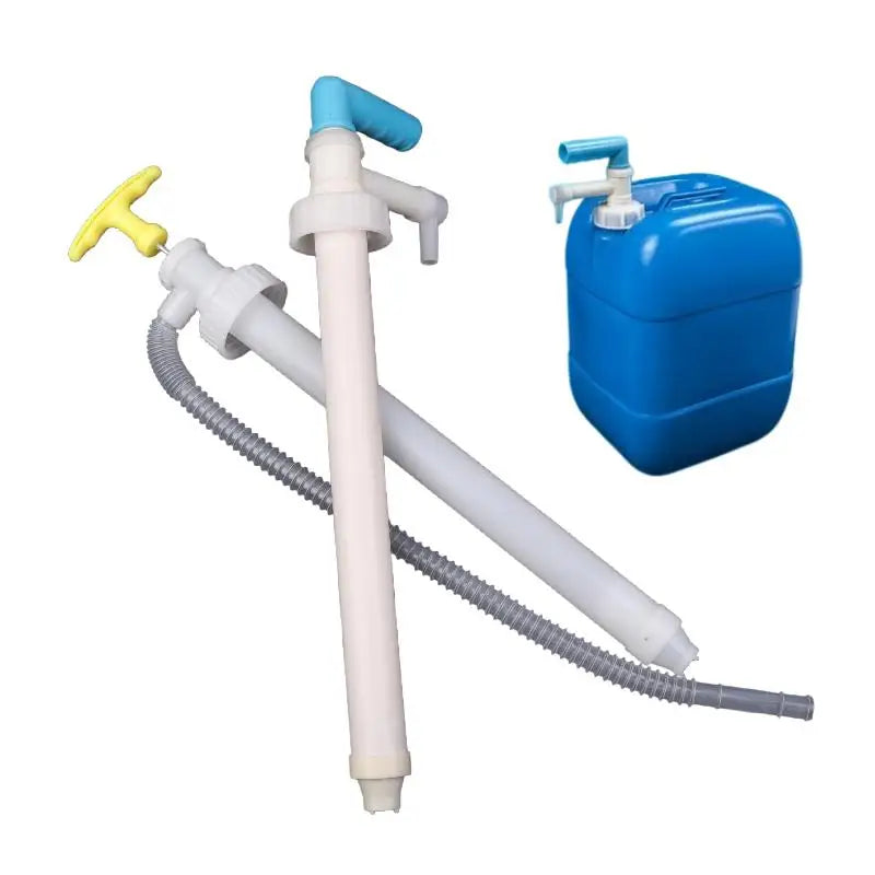 1Pcs Manual Liquid Transfer Pump Oil Well Press Pump Head Pipe for Oil Drum Portable Manual Pump for DIY and Workshop Tasks Peaceful Pleasures Health and Wellness