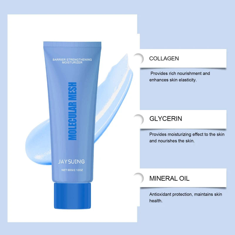 Barrier Repair Facial Moisturizer Cream 60g Gentle Hydrating Face Lotion Improves Dry Dull Skin Boost Elasticity Skin Care Cream Peaceful Pleasures Health and Wellness
