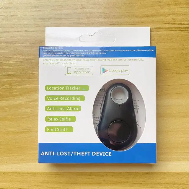 Bluetooth 5.0 Mini Smart Tracker Tag – Key, Pet & Bag Finder