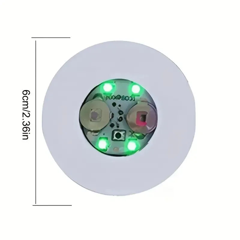 LED Flashing Drink Coasters | Glowing Cup Base for Party & Events