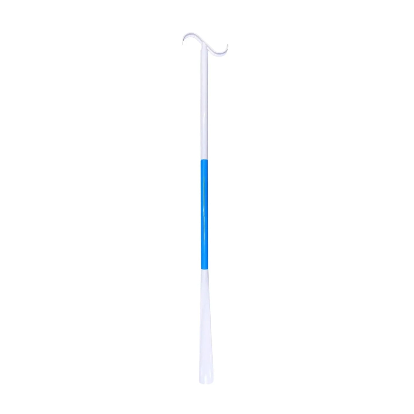 Foldable Stainless Steel Long-Handle Shoehorn & Dressing Aid