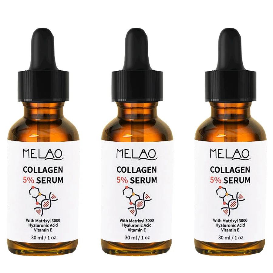 5% Collagen Boost Serum Firming Face Pores Remover Moisturizing Skin Care Products Face Lift Facial Rejuvenation Cream 30ml Peaceful Pleasures Health and Wellness 30mlx3 pieces