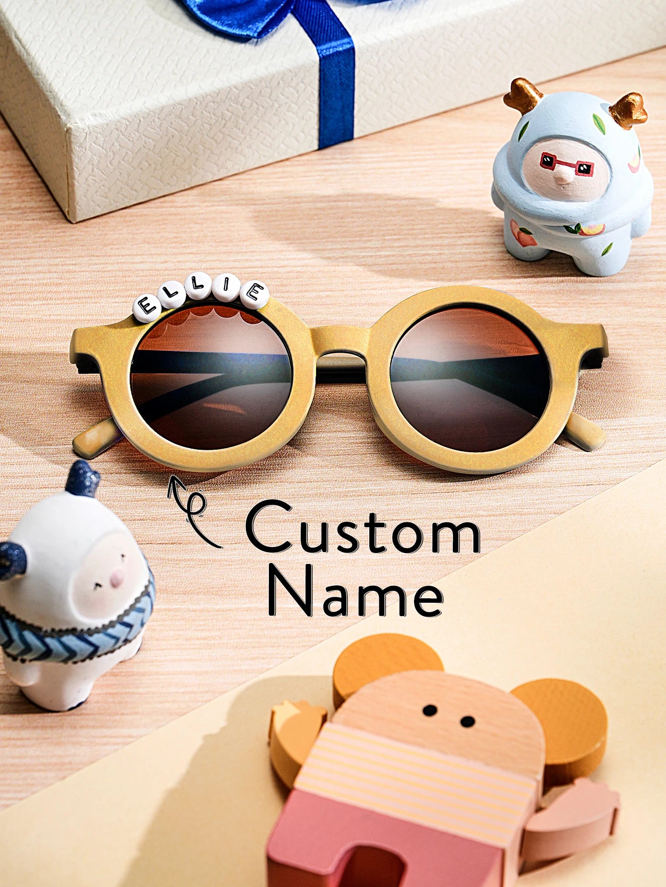 Custom Name Kids Party Glasses – Photo Prop & Birthday Favor